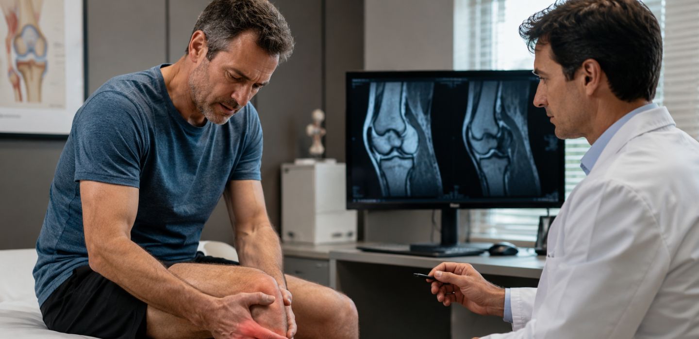 Épanchement du genou - causes fréquentes et solutions pour soulager la douleur