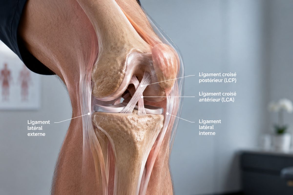 Les ligaments du genou : les stabilisateurs essentiels