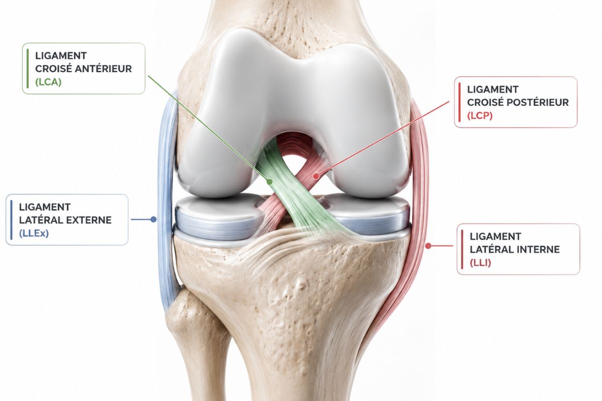 Qu’est-ce qu’une entorse du ligament du genou ?