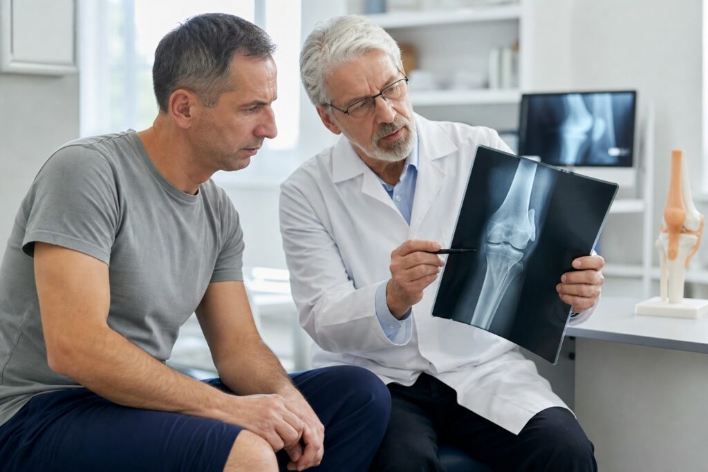Ce que l'on appelle réellement une fracture du genou